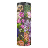 Blumenbraun Thermosbecher (Rückseite)