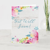 Blumenbrause Karte (Vorderseite)