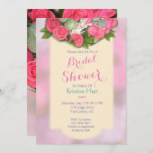 BlumenBrautparty-Einladung Einladung (Vorne/Hinten)