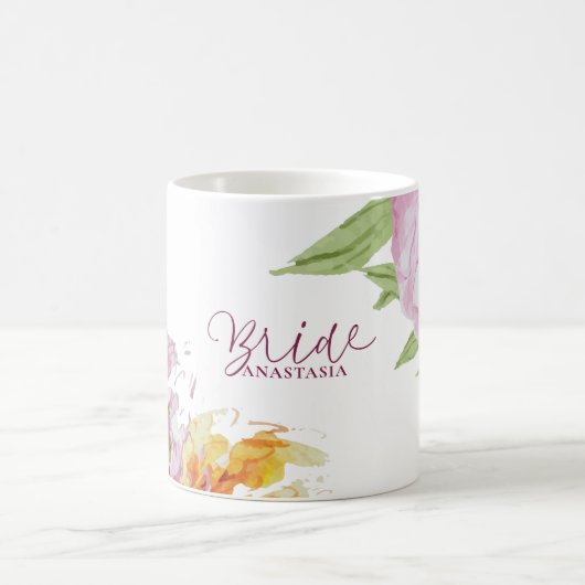 Blumenbricht Kaffeetasse (Mittel)