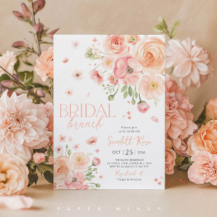 Blumenbridal-Brunch-Liebe in Bloom Bright Einladung