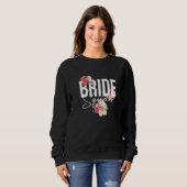 Blumenbride Squad Frauen Brautparty Blume Bridge Sweatshirt (Vorne ganz)