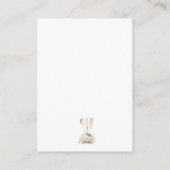 Blumenbride Utensils Brautparty Antrag auf Erteilu Begleitkarte (Rückseite)