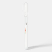 Blumenbrief A Case-Mate iPhone Hülle (Rückseite / Links)