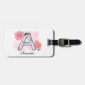 Blumenbrief A Gepäckanhänger (Vorderseite horizontal)