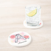 Blumenbrief A Getränkeuntersetzer (Seite)