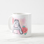 Blumenbrief A Kaffeetasse (Vorderseite Links)