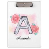 Blumenbrief A Klemmbrett (Vorderseite)