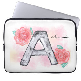 Blumenbrief A Laptopschutzhülle