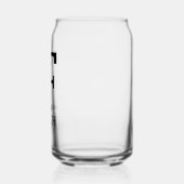 Blumenbrief F Monogramm und Personalisierte Bezeic Dosenglas (Links)