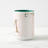 Blumenbrief "M"-Tasse Tasse (Zentrum)