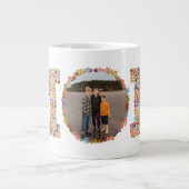 Blumenbrief MAMA Muttertagszeitung Foto Tasse (Vorderseite)