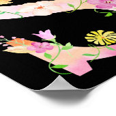 Blumenbrief S Poster (Ecke)