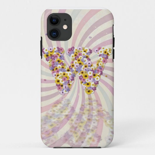 Blumenbrief w Case-Mate iPhone hülle (Rückseite)