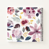 Blumenbriefe an My Niece Keepake Journal Notizblock (Rückseite)