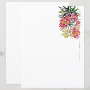Blumenbriefkopf