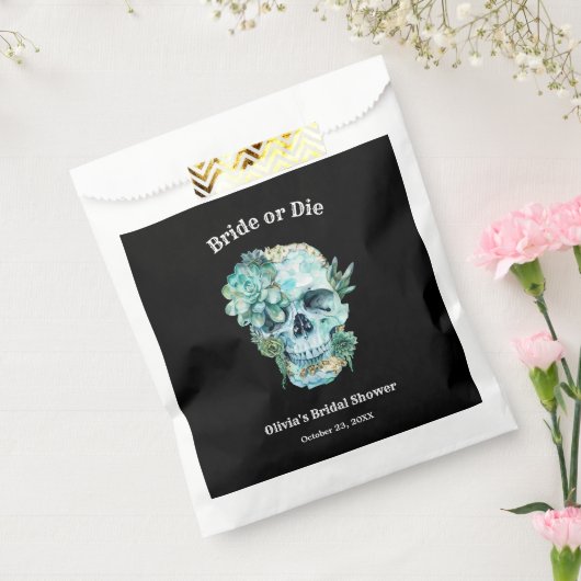 Blumenbrille oder Halloween-Brautparty Die Geschenktütchen (Versiegelt)