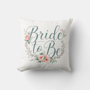 Blumenbrille zum Blüten rosa Rosen Kissen