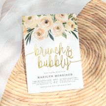 Blumenbrunch & Bubbly Brautparty