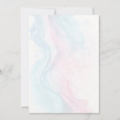 Blumenbrunch und Brautparty Einladung (Rückseite)