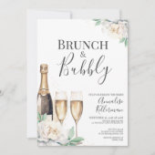 Blumenbrunch und Brautparty Einladung (Vorderseite)