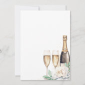 Blumenbrunch und Brautparty Einladung (Rückseite)