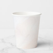 Blumenbrunch und Brautparty Pappbecher (Rückseite)