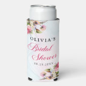 Blumenbrunch und Brautparty Selters Dosenkühler (Seltzer Vorderseite)