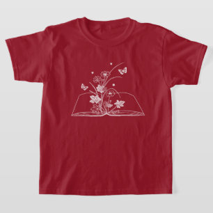 Blumenbuch Ästhetische Blume T-Shirt