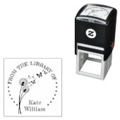 Blumenbuch aus der Bibliothek der Briefmarke Permastempel (Beispiel)