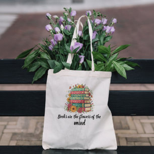 Blumenbuch Lover Totbeutel Tragetasche