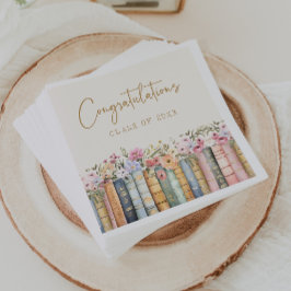 Blumenbücher-Abschluss Serviette