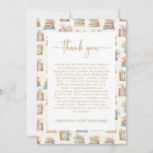 Blumenbücher Dankeskarte (Vorderseite)