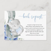 Blumenbücher für Elefanten Begleitkarte (Vorderseite)