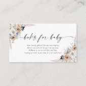 Blumenbücher für Jung und Alt Begleitkarte (Vorderseite)