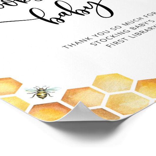 Blumenbücher für Kleinkinder Poster (Ecke)