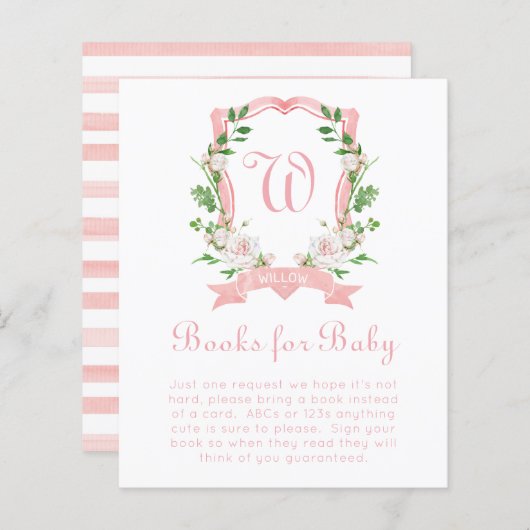 Blumenbücher für Wappen (Vorne/Hinten)