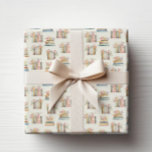 Blumenbücher Geschenkpapier<br><div class="desc">Verwöhnen Sie Ihre Geschenke in der bezaubernden Schönheit unseres Verpackungspapiers, geschmückt mit einem skurrilen Muster von Wildblumen und Büchern. Dieses Papier verpackt wunderschön jedes Geschenk, sodass jede Präsentation so reizvoll wie die Sammlung.</div>