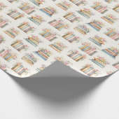 Blumenbücher Geschenkpapier (Ecke)