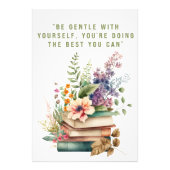 Blumenbücher mit Selbstziffer zur Liebe Fotodruck (Vorne)