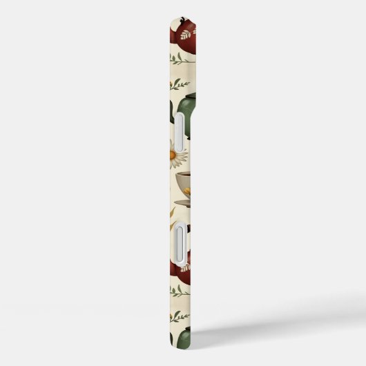 Blumenbücher und Tee Case-Mate iPhone Hülle (Rückseite / Rechts)
