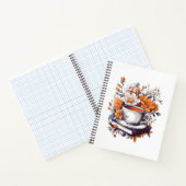 Blumenbücher und Tee - Liebhaber des Blumenbuchs Notizblock (Innenseite)