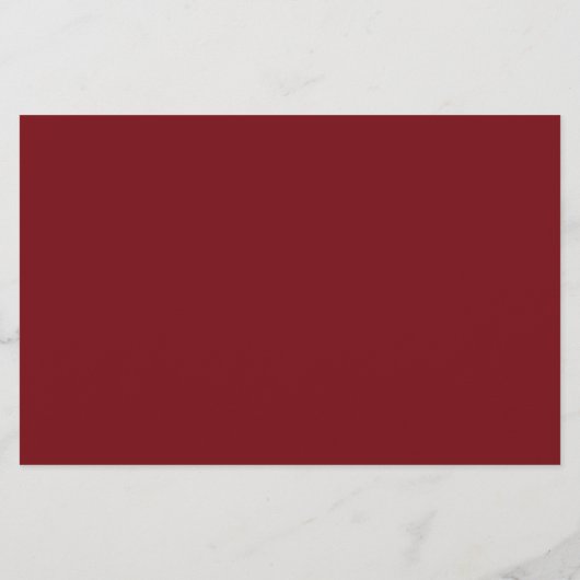 Blumenburgund Date Nacht Ideen. Datum jar Briefpapier (Rückseite)