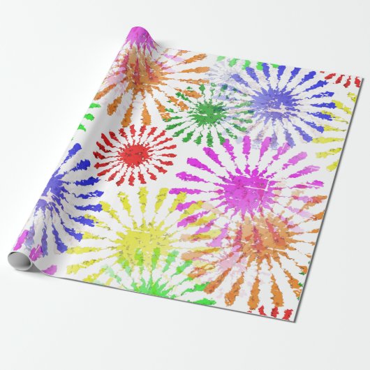 Blumenburst Geschenkpapier (Ungerollt)