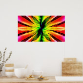 Blumenburst Poster (Küche)