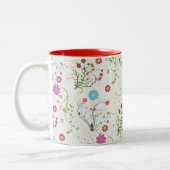 Blumenc$zwei-ton Tasse (Links)