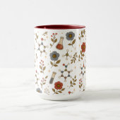 Blumenchemie-Ästhetik-Kaffeetasse Tasse (Zentrum)