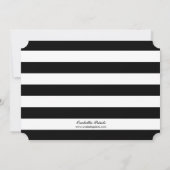 Blumenchic Bridal Dusche Einladung / Champagner (Rückseite)