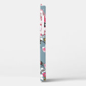 Blumenchic: Kleine Blossom-Hintergründe Case-Mate iPhone Hülle (Rückseite / Links)