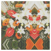 Blumenchic Stoff (Nahaufnahme)